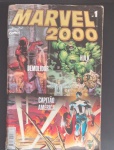Revista Quadrinhos !! MARVEL 2000 !! EDIÇÃo NUMERO 1 !! Demolidor e Hulk !! + capitão America !! editora abril !! data de janeiro do ano  2000 !! acervo de colecionador !!!