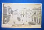 Cartofilia- Convite da Mostra de Cartofilia da Assoc. de cartofilia -R.J. ano de 1986 !! Antiga imagem da Rua Men de Sá !!!' cidade do Rio de Janeiro !! acervo de colecionador !!