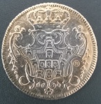 Moeda - Souvenir !! imitação de Ouro !! apenas como curiosidade ou para completar coleção !! tempo do Imperio do Brasil !! ano de 1749 !! Portugal !!