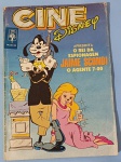 Revista em quadrinhos !! Cine Disney !! numero 1 !! editora Abril Jovem !! ano de 1988 !! O Rei da espeonagem !! o Agente 7-0-0 !! Alto valor de mercado , acervo de colecionador !!