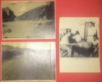 Colecionismo, 3 fotos da abertura e execução da estrada/rodovia - Fortaleza - Brasilia D.N.O.C.S. sendo 2 da estrada e 1 da central de rádio e comunicação--tamano da foto 23cm*17cm