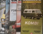 Colecionismo- 5 Livretos  MOTOR EXTRA !!! especial !! modelos Carros inequeciveis  nacionais Fuaca !! Kombi    !! + VW Variente !! !! + FORC Corcel  !!  Caminhonet Forc Linha F  !! acervo de colecionador !! raridades !!