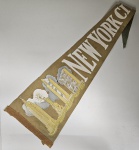 Antiga e rara flâmula NEW YORK CITY!