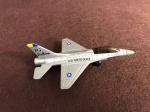 Miniatura de metal de avião - MJaf72- Mede: 10 cm