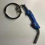 Chaveiro Bomba de Gasolina Azul