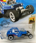 Carrinho Hot Wheels, Subaru 42 Willys MB jeep, cor azul. Lacrado!