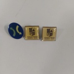 3 Pins de Minas Tenis Clube antigo