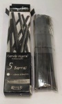Carvão Vegetal - Keramik - 5 unidades de carvão vegetal de diâmetro entre 3 e 6 mm ideais para desenho e esboço.