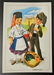 Portugal Leiria- Cartão Postal com tema Trajes Regionais Portugueses. ED: Ancora. Ref. 254/3