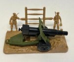 Miniatura de canhão de campanha Matchbox Superfast #32 de 1977. Mede aproximadamente 7x3. (sem caixa)