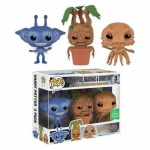 Funko Pop Vinil Harry Potter (Pacote com 3) Cornish Pixie Mandrake - Retirado de coleção