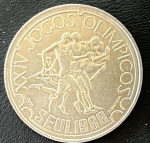 Moeda de Portugal 200 escudos, comemorativa dos jogos olimpicos Seul 1988