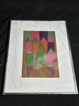ALFREDO VOLPI (Lucca, 14 de abril de 1896 São Paulo, 28 de maio de 1988) - "Bandeirinhas" - T.M.S.C. Med.: 32X42 cm. Obs.: não garantimos autenticidade.