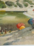 JOSÉ RESCALA - " Lagoa de Abaeté " - A.R.S.P.C. Med.: 30x30 cm