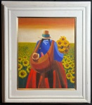 MARKO - "Cena de Maternidade" O.S.T, A.C.I.E. Med 73x65 cm (com moldura).