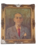 Belíssimo Quadro com pintura a óleo assinatura R.Veiga 1963. Med: 66x78 moldura/49x59telacm. Obs: ( moldura está precisando de restauro)