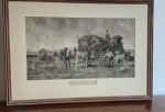 GRAVURA  - Linda pintura de 1889 de Julien Dupré. Med:57,5x79cm.