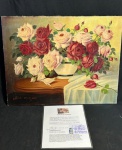 ANITA MALFATTI, Anita Catarina Malfatti (São Paulo, 2 de dezembro de 1889 São Paulo, 6 de novembro de 1964) - "Flores" - O.S.T. A.C.I.E. Med.: 60x45 cm Obs.: apresenta Certificado de Autênticidade.