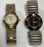 Lote contendo dois relógios de pulso, sendo uma da marca Champion Quartz e um Dumont. (obs.noestado).