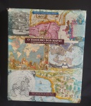 LIVRO - "O TESOURO DOS MAPAS" A CARTOGRAFIA DA FORMAÇÃO DO BRASIL. 339 PÁGINA. Med: 39 x 32cm. (Observação no estado).