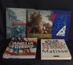 LIVROS - Lote contendo cinco (5) livros, de diferentes assuntos.