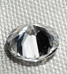 PEDRAS PRECIOSAS (Brilhante)' -  Pedra possivelmente gema de brilhante em corte Diamond. Obs.: não garantimos autenticidade
