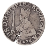 Países Baixos Espanhóis, Condado de Flanders, 1 Daalder Ecu des Etats / Stadtdaalder, 1578. Prata.