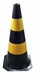 Cone em polipropileno - 75x37x37 cm -sem uso.