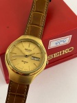 RARO RELOGIO SEIKO VFA  QUARTZ OURO 18K PRESIDENTE
