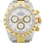Relógio Rolex Oyster Perpetual Daytona Cosmograph - Ref. 116523 - Caixa em Aço e Ouro - Pulseira em
