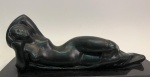 Ceschiatti, Alfredo, "Guanabara", escultura em bronze patinado, medindo 45 x 22 cm, assinada.