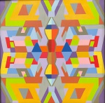 Bernard, Francisco ''Sem Título'', Óleo sobre tela, medindo 57 x 57 cm, Sem assinatura e datado no verso de 20/03/19.
