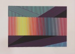 TOYOTA YUTAKA Espaço  Ineyo serigrafia 96/100, medindo 37 x 53 cm, assinado canto inferior direito e datado 2021.