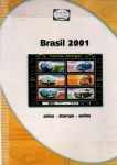 Brasil selos 2001 Ano Completo no Folder Dos Correios