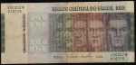 Cédula do Brasil - 500 cruzeiros - 1972 - C148a - REPOSIÇÃO (*) - Série 2 - MBC