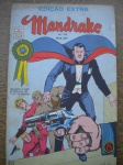 Gibi - MANDRAKE - EDIÇÃO EXTRA - EM CORES - Nº 155 - 24-8-1969 - Editora RGE - Formato americano - M
