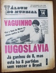 ÁLBUM DO MUNDIAL Nº14 - SUPLEMENTO GAZETA ESPORTIVA - 1977