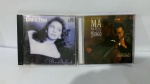 DOIS  CDS: YO YO MA PIAZZIOLLA, LAURA FYGI * EM BOM ESTADO