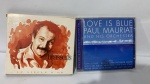 DOIS  CDS: GEORGES BRASSENS DUPLO / PAUL MAURIAT * EM BOM ESTADO