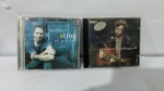2 CDs: STING, ERIC CLAPTON  * EM BOM ESTADOgeral!