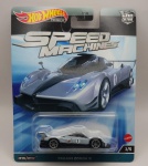 Miniatura Hot Wheels Premium Speed Machines Pagani Zonda R , escala 1/64. Item no estado conforme fotos. Carrinho de Coleção.