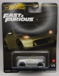 Miniatura Hot Wheels Premium Fast & Furious Nissan 370Z, escala 1/64. Item no estado conforme fotos. Carrinho de Coleção. 