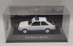 Miniatura Ford Escort - Pace Car, Coleção Veículos de Serviço,  escala 1/43. Item no estado conforme fotos. Carrinho de Coleção