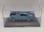 Miniatura Opala SS - 4CC 1975, acompanha base e acrilico. Item no estado conforme fotos. 