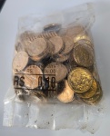 SACHE 10 CENTAVOS 1998 ESCASSA - 100 MOEDAS FC - SACHE COM AVARIAS