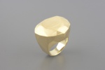 H STERN Anel DVF em Ouro Amarelo 18k - Aro 19 / Largura 24mm - Peso: 36,4 gramas - Ref.:11120