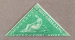 Cabo da Boa Esperança - 1 Shilling (Yv# 10) - U - 700 Euros - Margem Inferior curta.