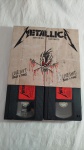 RARÍSSIMOS DUPLA VHS DO METÁLLICA LIVE SHIT, FAZIAM PARTE DO BOX, LOGO VC NÃO ENCONTRA FÁCIL, EM ÓTI