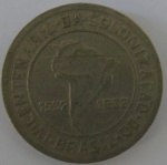 Moeda de Cupro-Niquel , Brasil 400 Reis 1932 -