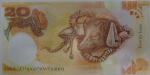 Cedula Estrangeira -papua 20 Kina -FE